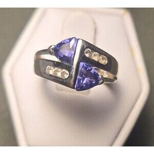 Vintage sterling silver ring sz 6.5